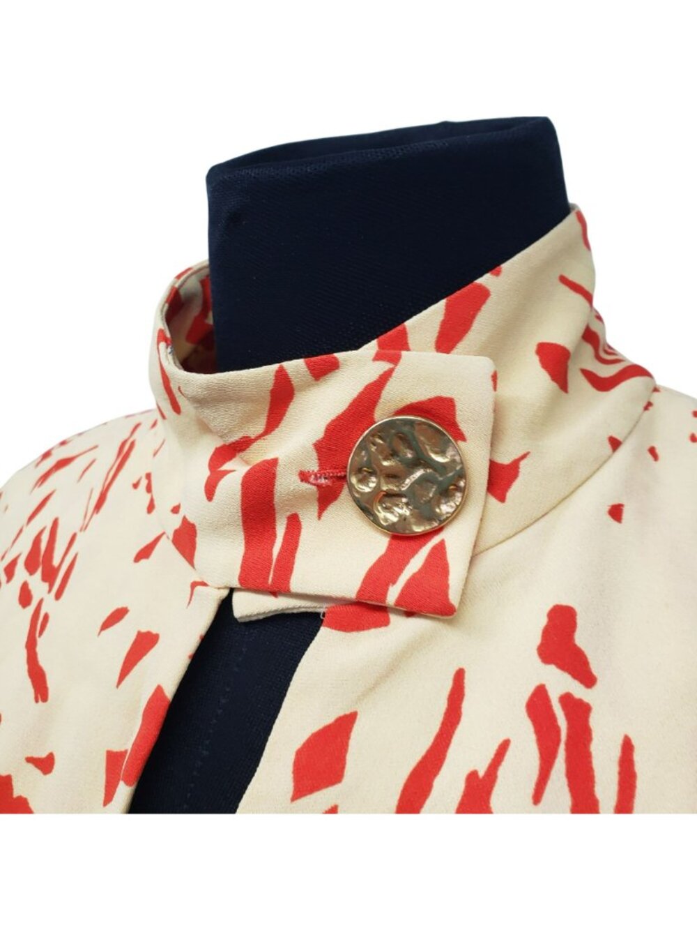 NEW Proenza Schouler $1390 Draped Floral Long Sleeve Red Yellow Maxi Dress - Picture 12 of 16